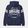 Dark Slate Gray Dallas Football Hoodie – Texas Varsity Streetwear Style