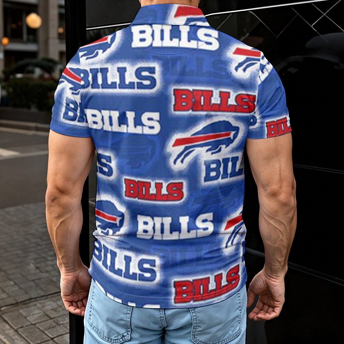 Buffalo Bills Men's Polo Shirt