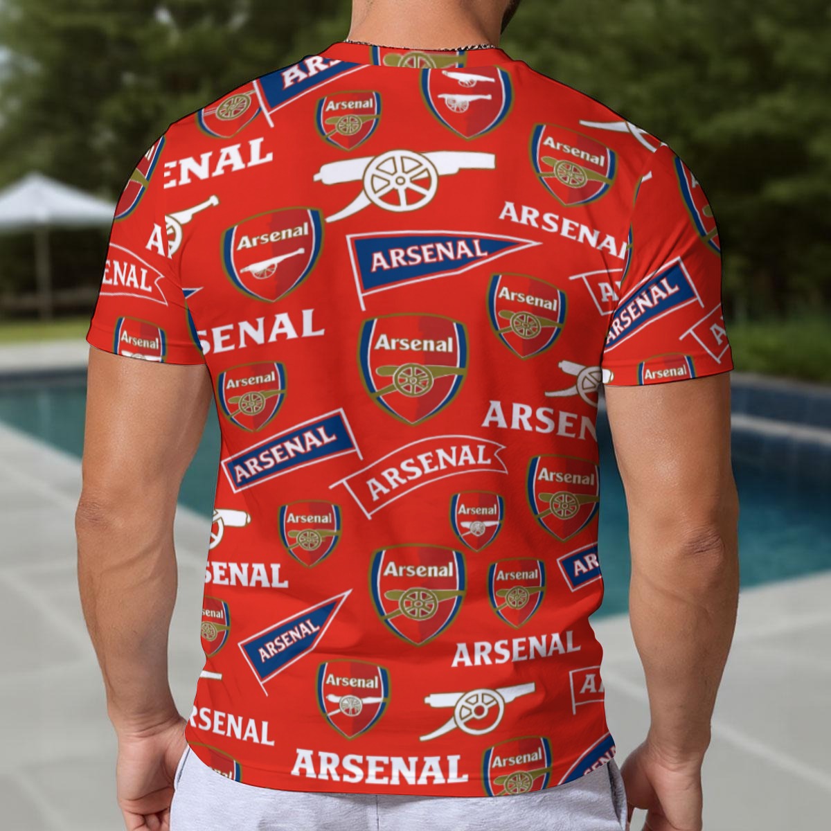 Arsenal FC  All-Over Print Men's Short Sleeve T-shirt