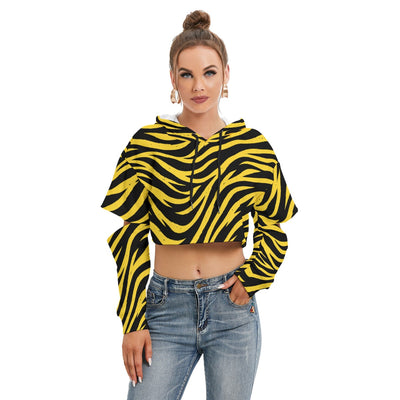 Iowa football Women's Heavy Fleece Hoodie With Hollow Out Sleeve - Big Ten football apparel varsity sportswear product image 1.0