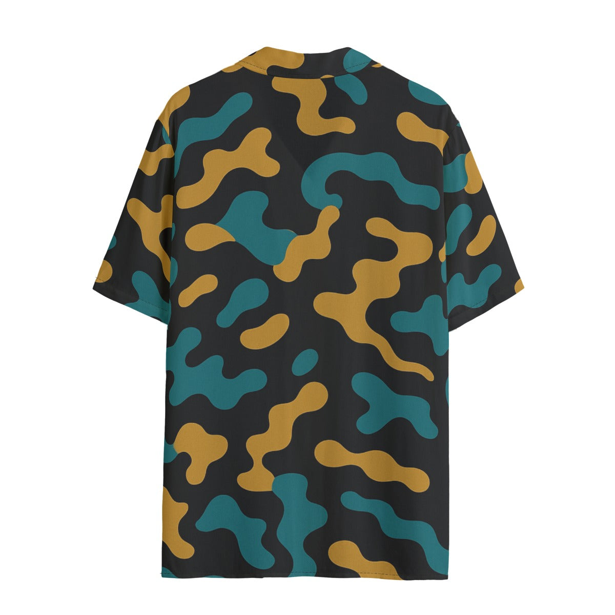 jacksonville-jaguars-camo-womens-hawaii-shirt-rayon teal black football fabric breathable detail