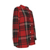 women razorbacks plaid game day shirt