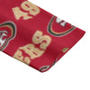 San Francisco football style red blazer – game day streetwear jacket