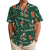 Miami Hurricanes Men's Hawaiian Shirt|150GSM - ACC football apparel varsity sportswear product image 1.0