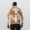 Lavender Texas at Austin - Longhorns Sports Collar Jersey With Long Sleeve