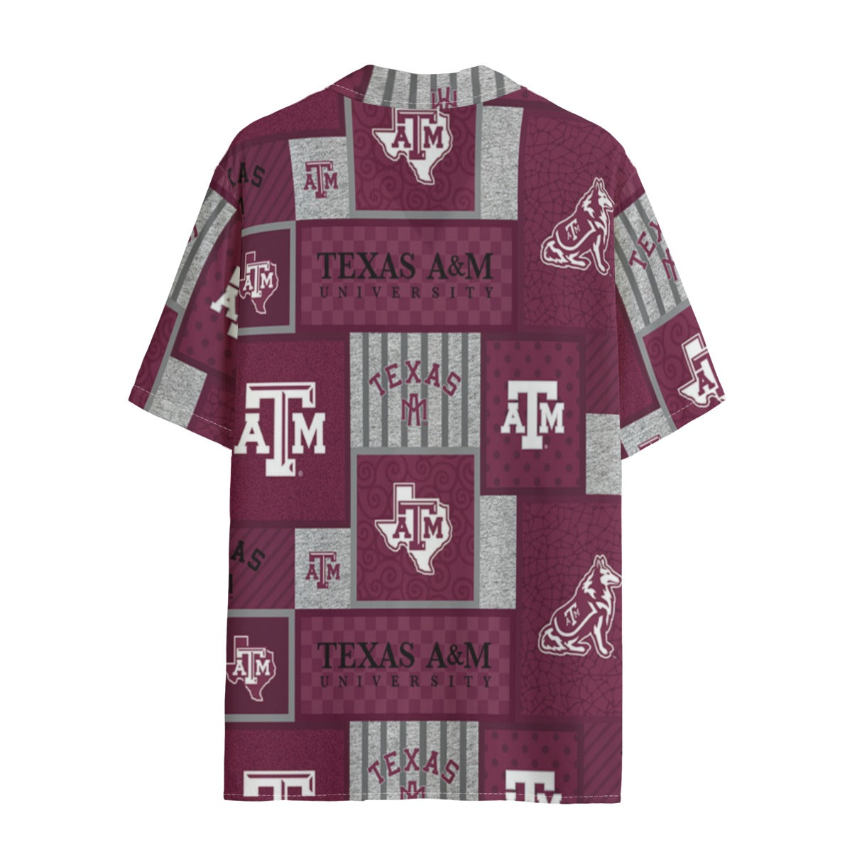 Texas A&M Aggies Hawaii Shirt | 120GSM - Aggies fan gear varsity sportswear product image 2.0