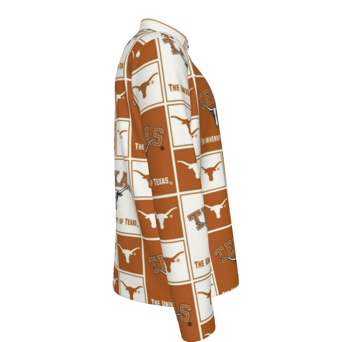 White Smoke Texas at Austin - Longhorns Half Zip Pullover