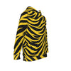 White Smoke Pittsburgh Football Yellow Black Zebra Kid's Raglan Pullover Hoodie