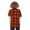 kansas jayhawks tartan plaid women shirt women tartan plaid game day fashion