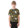 Pittsburgh Steelers Kid's Raglan Sleeve T-shirt – casual fan outfit, sportswear style, image 742