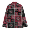 White Smoke South Carolina Football Suit Blazer – Premium College Game Day Jacket