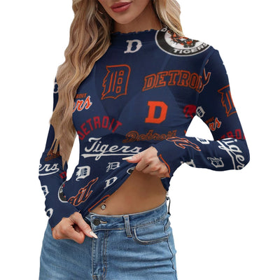 Detroit Tigers Women's Mesh T-shirt detroit tigers baseball fan apparel game day outfit