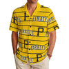 Pittsburgh Pirates Men's Hawaiian Shirt|150GSM pittsburgh pirates baseball fan apparel game day outfit