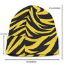 White Smoke Pittsburgh Football Yellow Black Zebra Knitted Hat