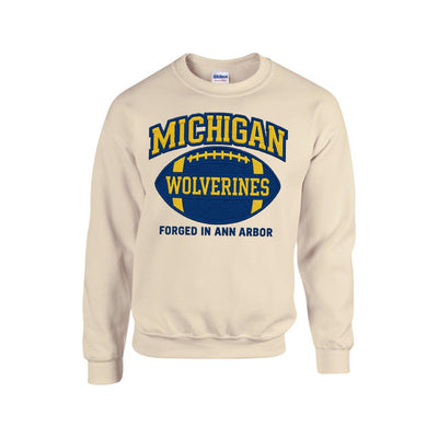 Michigan  Sweatshirt – Football Game Day Pullover – fan gear, casual fan outfit, image 1.0