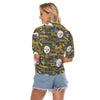 Pittsburgh Steelers Women's V-neck Shirts