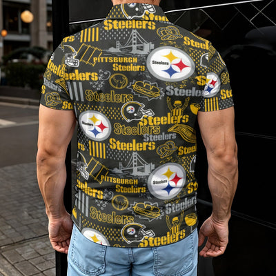 Pittsburgh Steelers Men's Polo Shirt