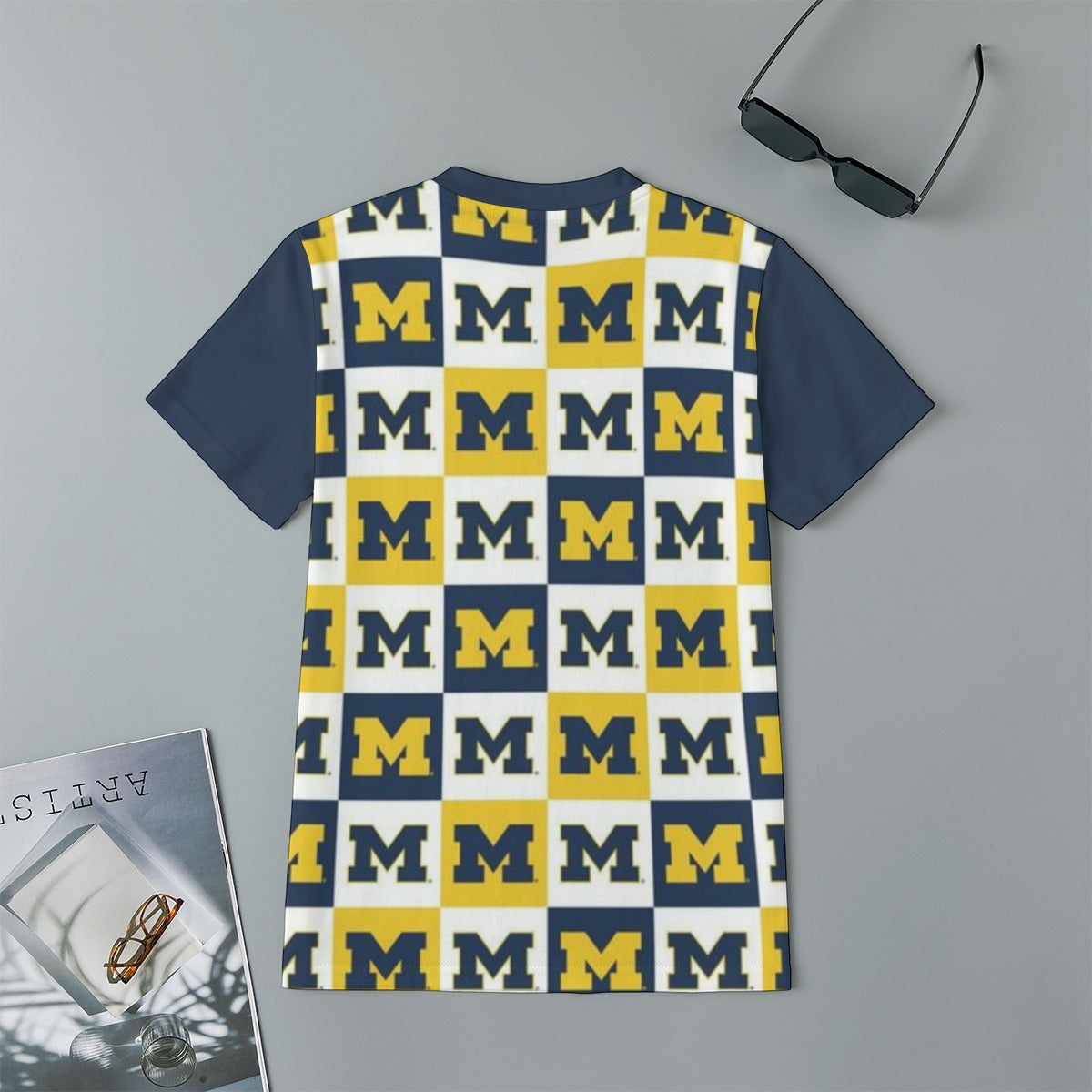 Dark Gray Michigan - Wolverines Children's Short-Sleeve T-Shirt | 180GSM Cotton