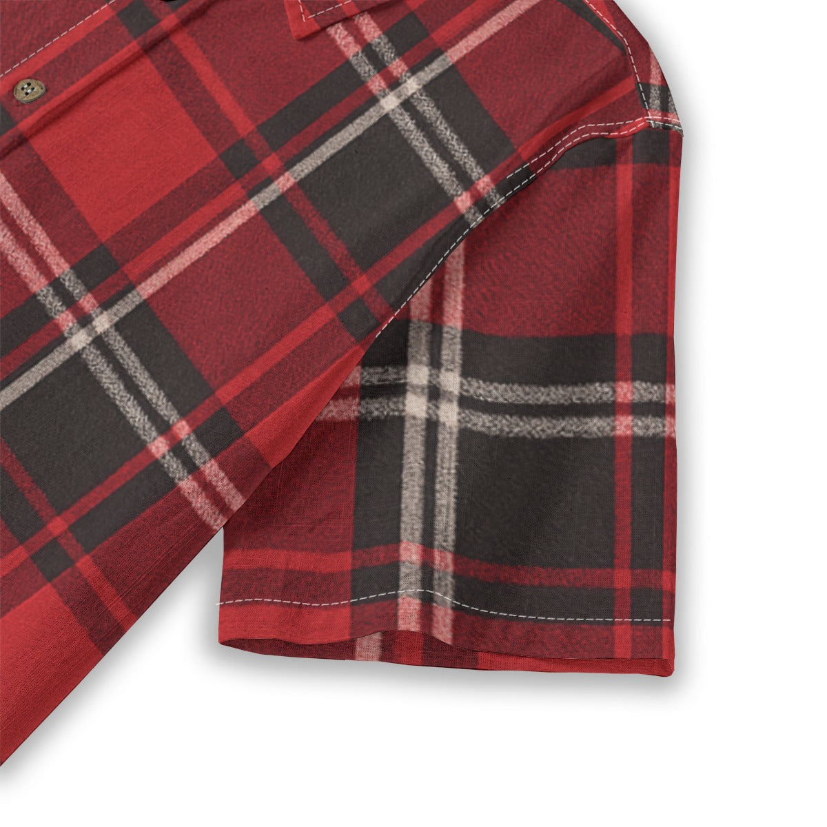 arkansas razorbacks red black tartan plaid women shirt