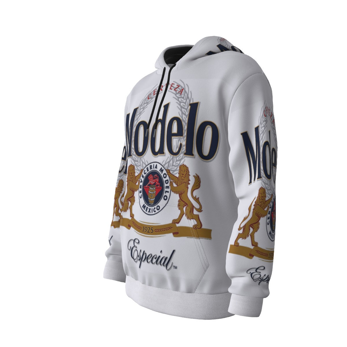 Vintage Mexican Brewery Inspired Hoodie – Retro 90s Streetwear Graphic Sweatshirt