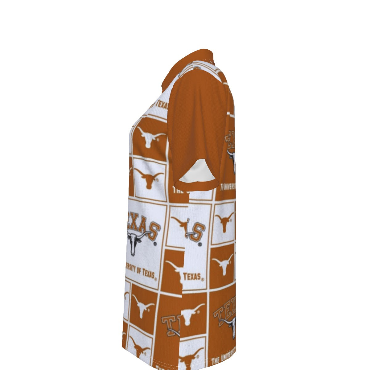 Texas at Austin - Longhorns Women's Polo Shirt White varsity sports apparel