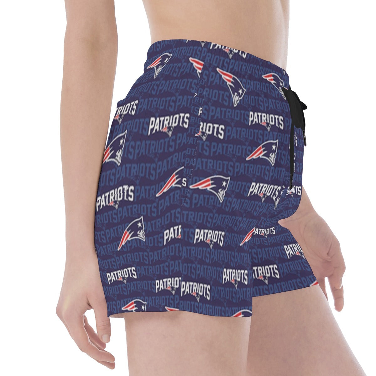 New England Patriots Wide Waistband Sport Shorts