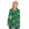 Oregon Ducks Women's Long Shirt - Big Ten football apparel varsity sportswear product image 2.0