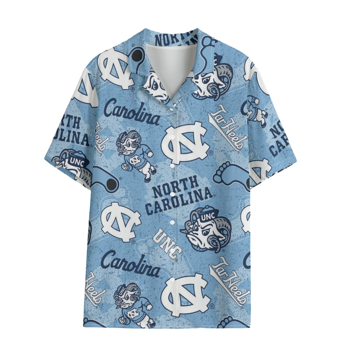 North Carolina Chapel Hill Tar Heels Hawaii Shirt | 120GSM - ACC football apparel varsity sportswear product image 1.0