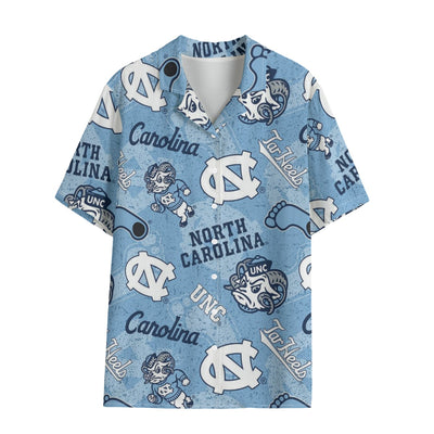 North Carolina Chapel Hill Tar Heels Hawaii Shirt | 120GSM - ACC football apparel varsity sportswear product image 1.0