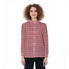college tartan plaid women shirt women tartan plaid fashion