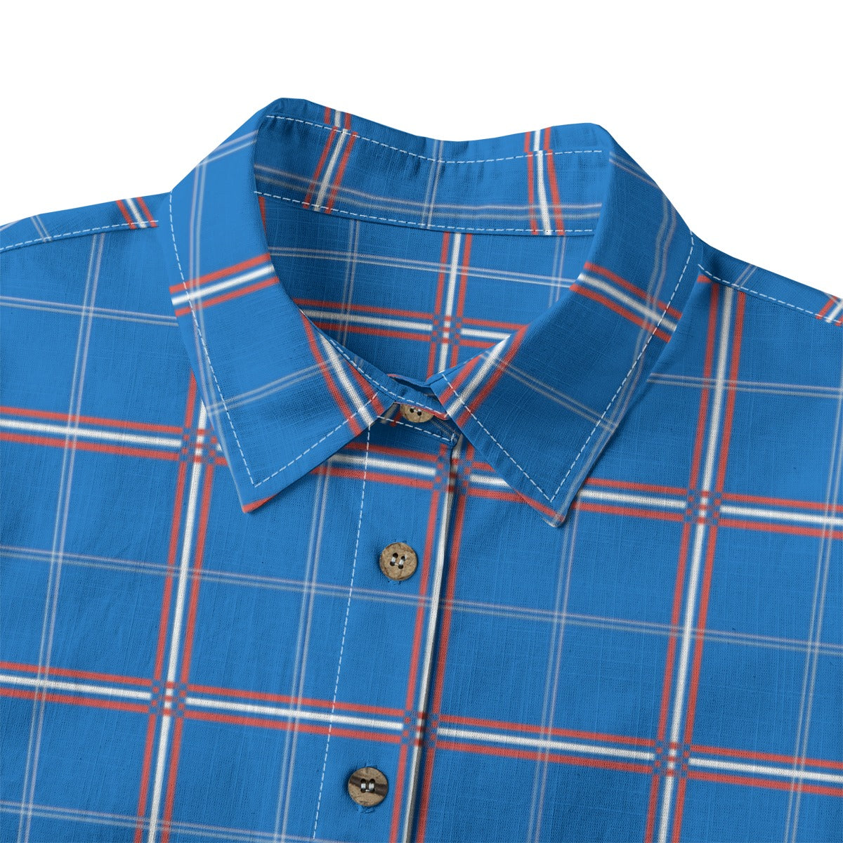 kansas jayhawks tartan plaid women shirt women tartan plaid game day fashion