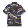 baltimore-ravens-womens-shirt-125gsm-cotton purple black football outfit detail
