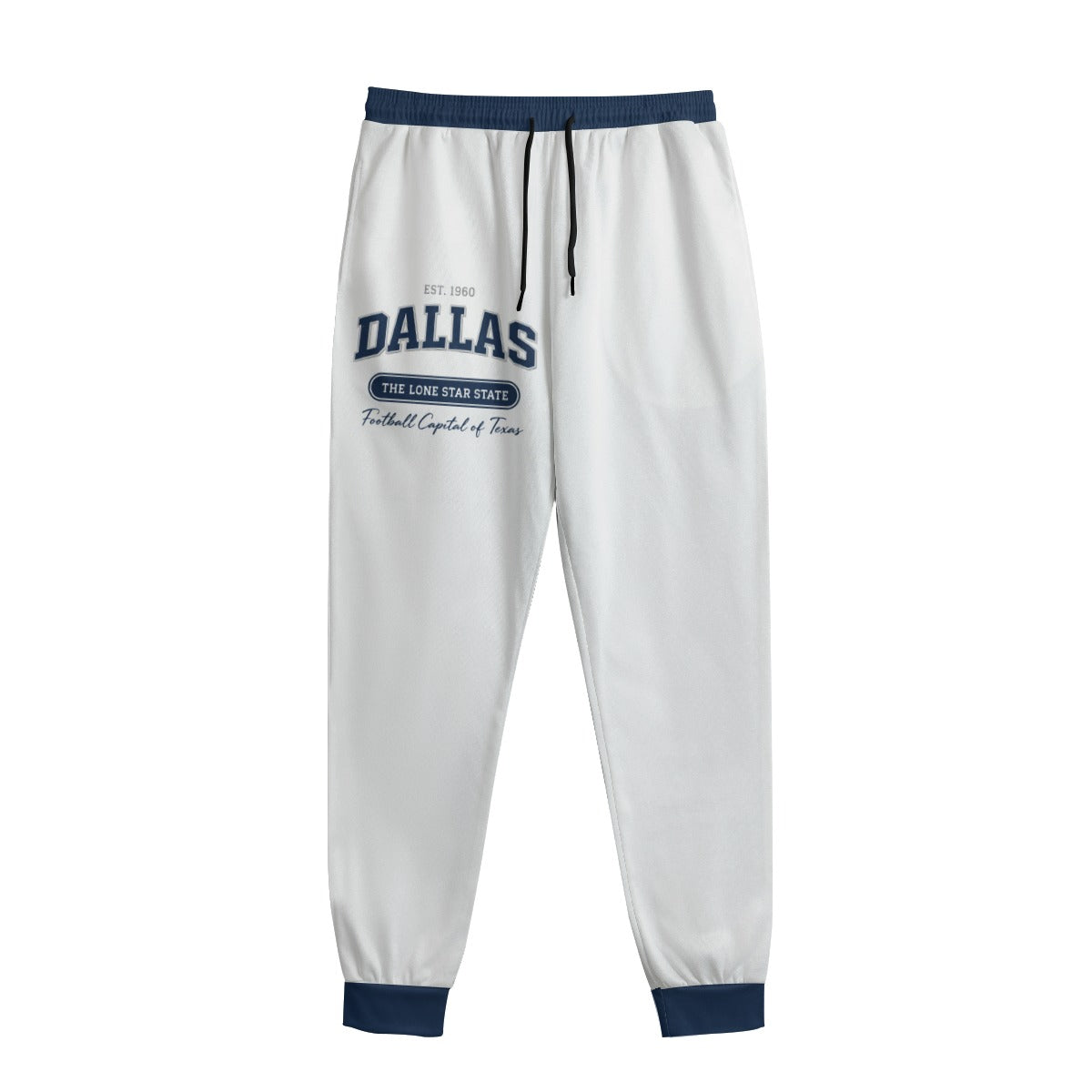 Dallas Football Sweatpants – Lone Star State Texas Streetwear Joggers – fan gear, sportswear style, image 1.0