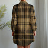 central florida knights tartan plaid black gold  women tartan plaid game day shirt