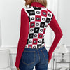 Georgia - Bulldogs Women's Women's High-Neck Top With Long Sleeve White varsity sports apparel