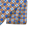 florida gators tartan plaid blue orange  women tartan plaid game day shirt