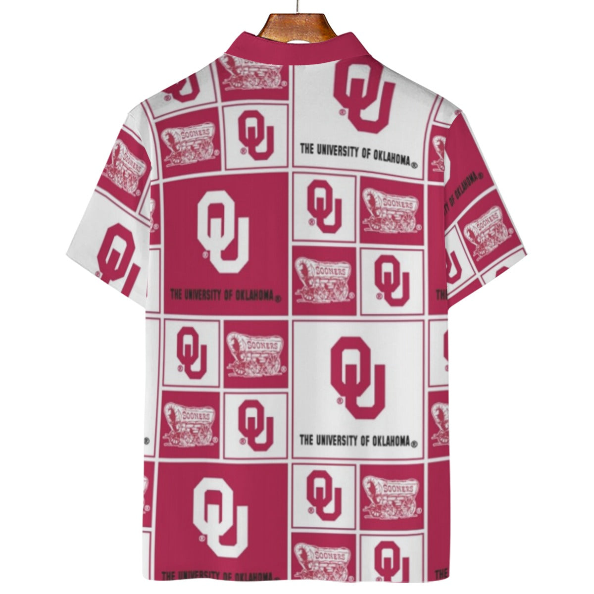Oklahoma Sooners Men's Polo Shirt | 180GSM - Big 12 football apparel varsity sportswear product image 2.0