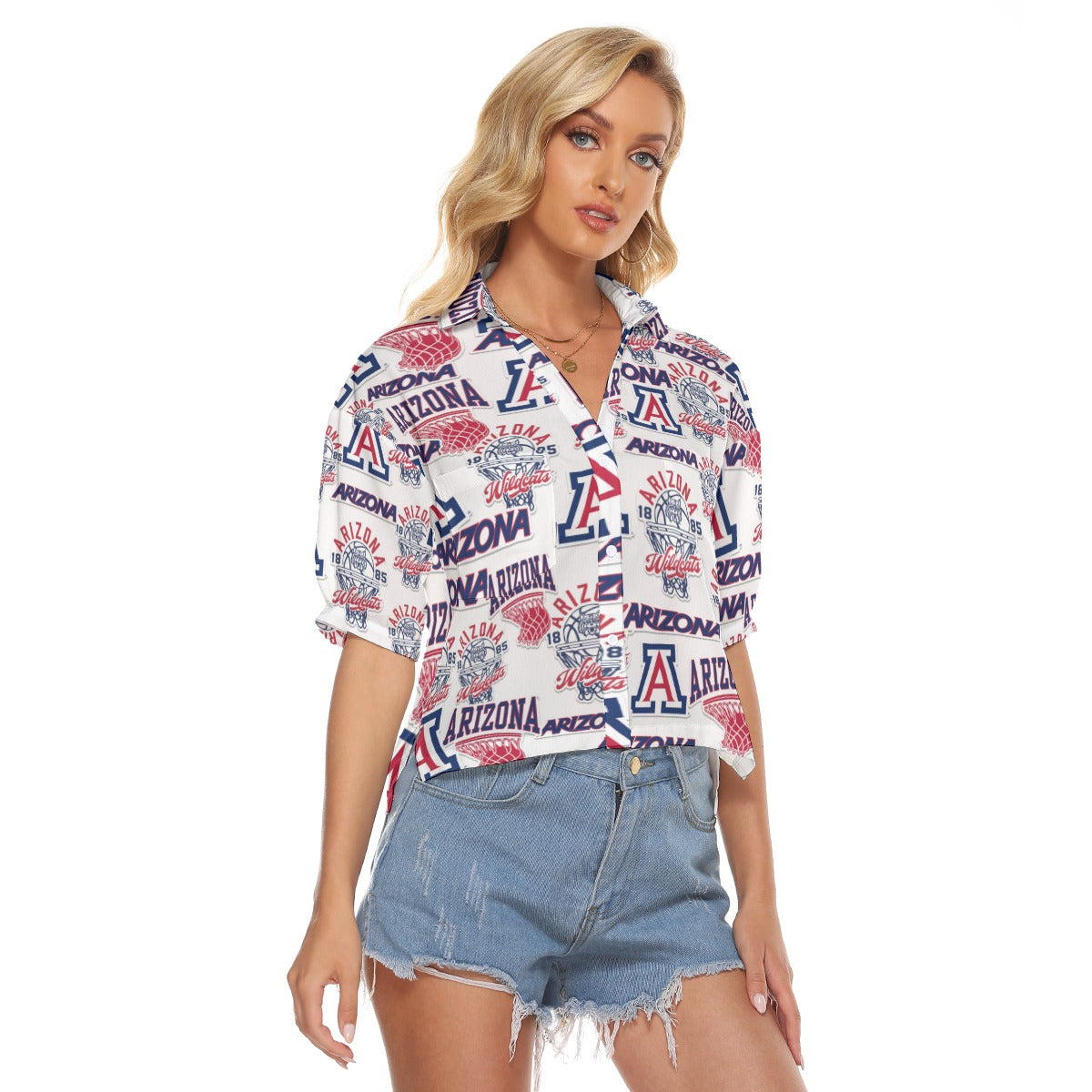 Arizona Wildcats Women's V-neck Shirts