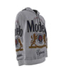 White Smoke Vintage Mexican Brewery Inspired Hoodie – Retro 90s Streetwear Graphic Sweatshirt