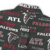 atlanta-falcons-childrens-shirt-with-pocket-125gsm-cotton red black football outfit side view