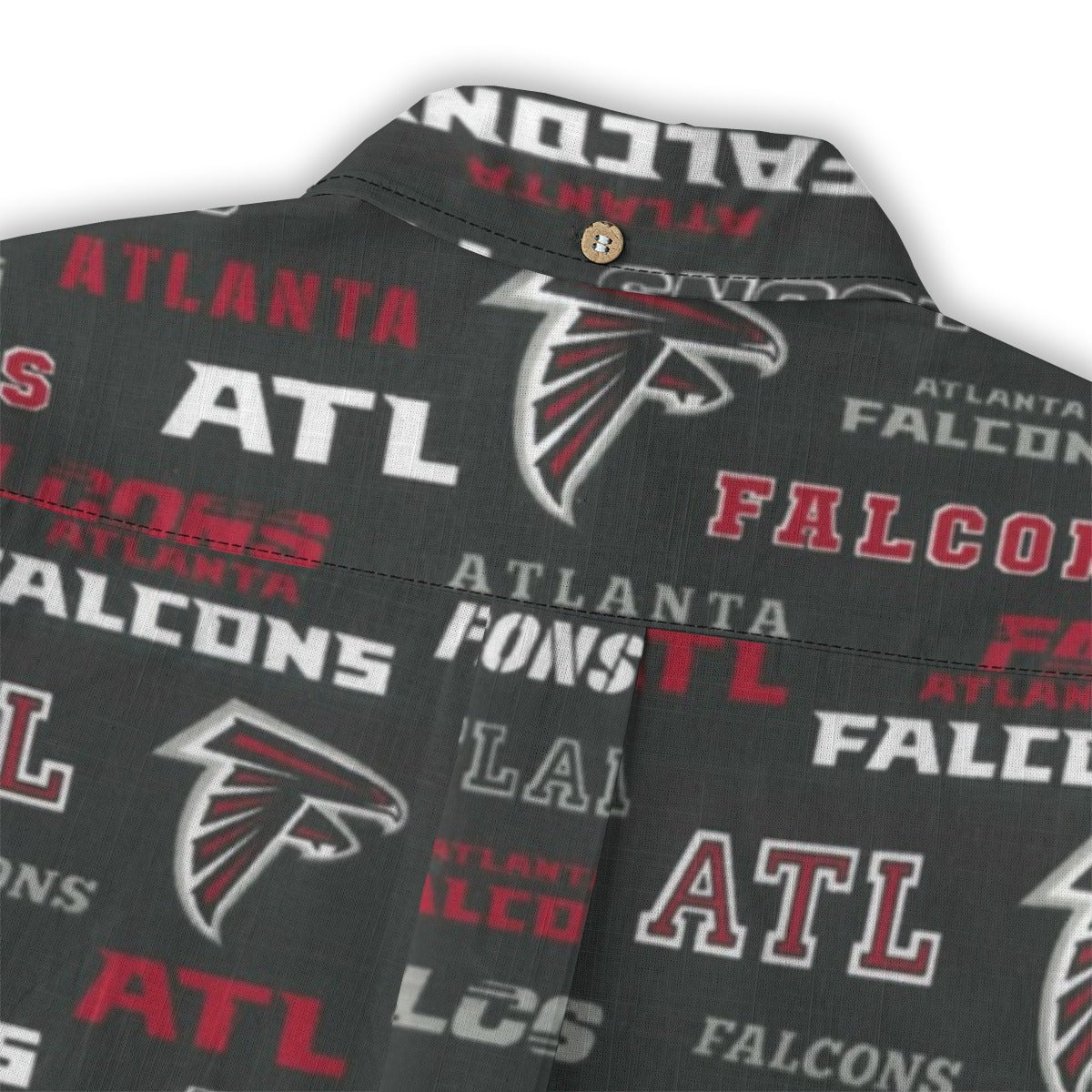 atlanta-falcons-childrens-shirt-with-pocket-125gsm-cotton red black football outfit side view