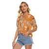 Tennessee Volunteers Women's V-neck Shirts - college football fan gear varsity sportswear product image 3.0