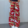 San Francisco Football Camo Women's Casual Pants|230GSM – fan gear, lightweight game day shirt, image 1.0