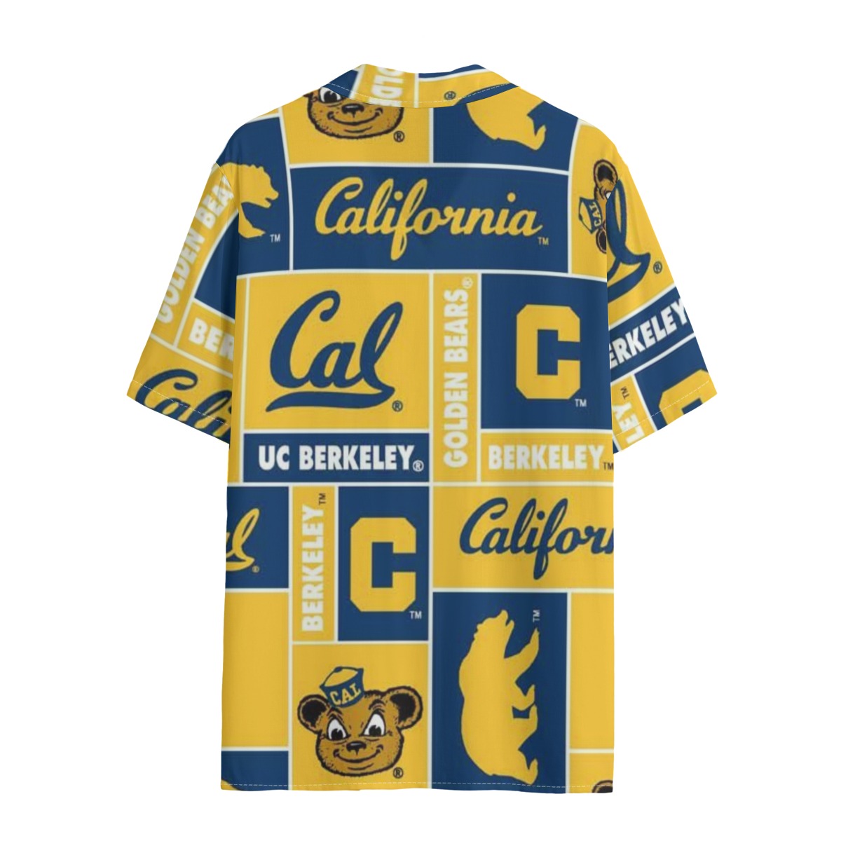 California UC Berkeley - Golden Bears Women's Hawaii Shirt | 120GSM streetwear fashion product image 2