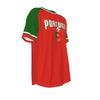 Portugal Soccer Shirt Retro Fan Tee – Red Green Football T-Shirt – Portugal Supporter Graphic Shirt – Lusos National