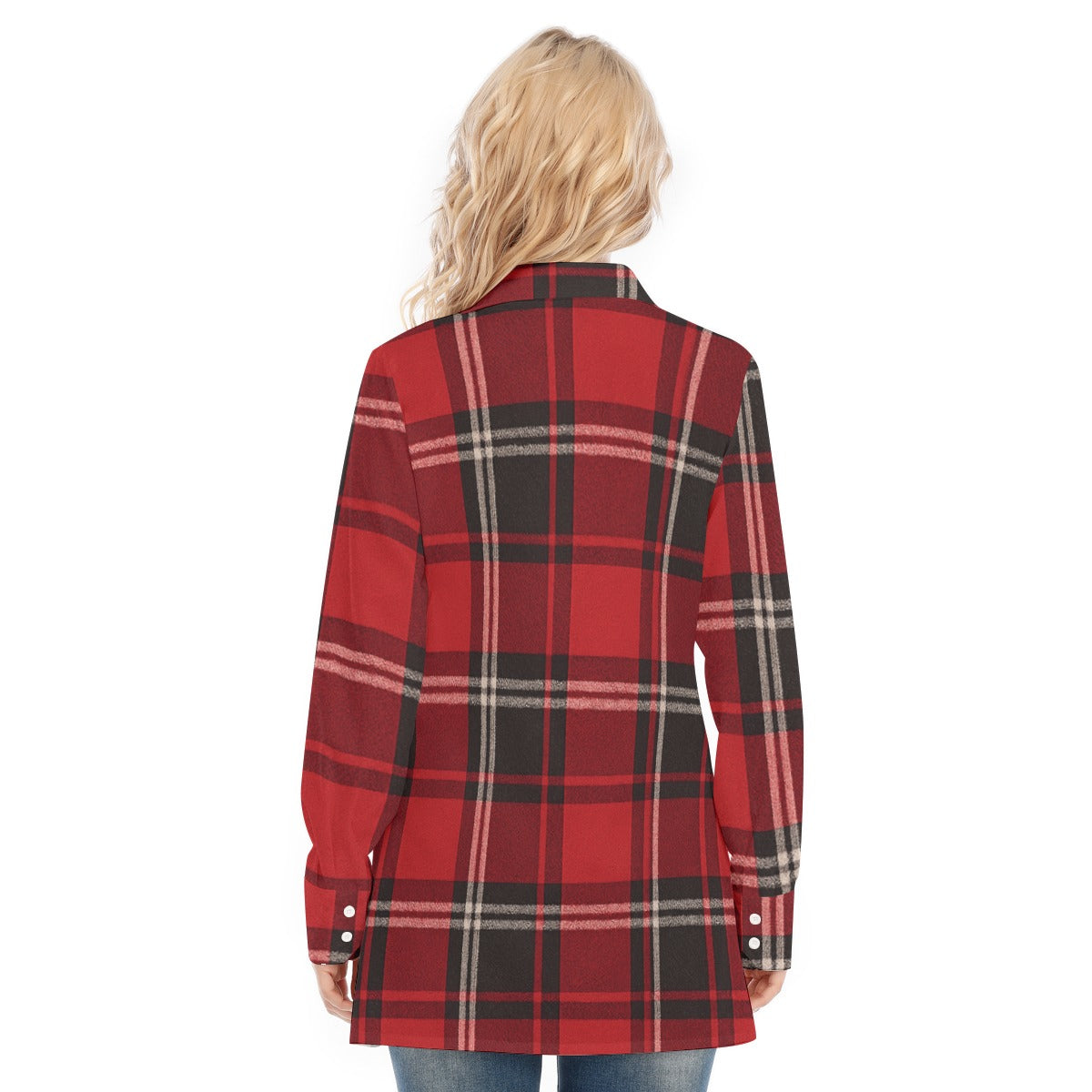 women razorbacks plaid game day shirt