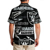 Las Vegas Raiders Men's Hawaiian Shirt|150GSM