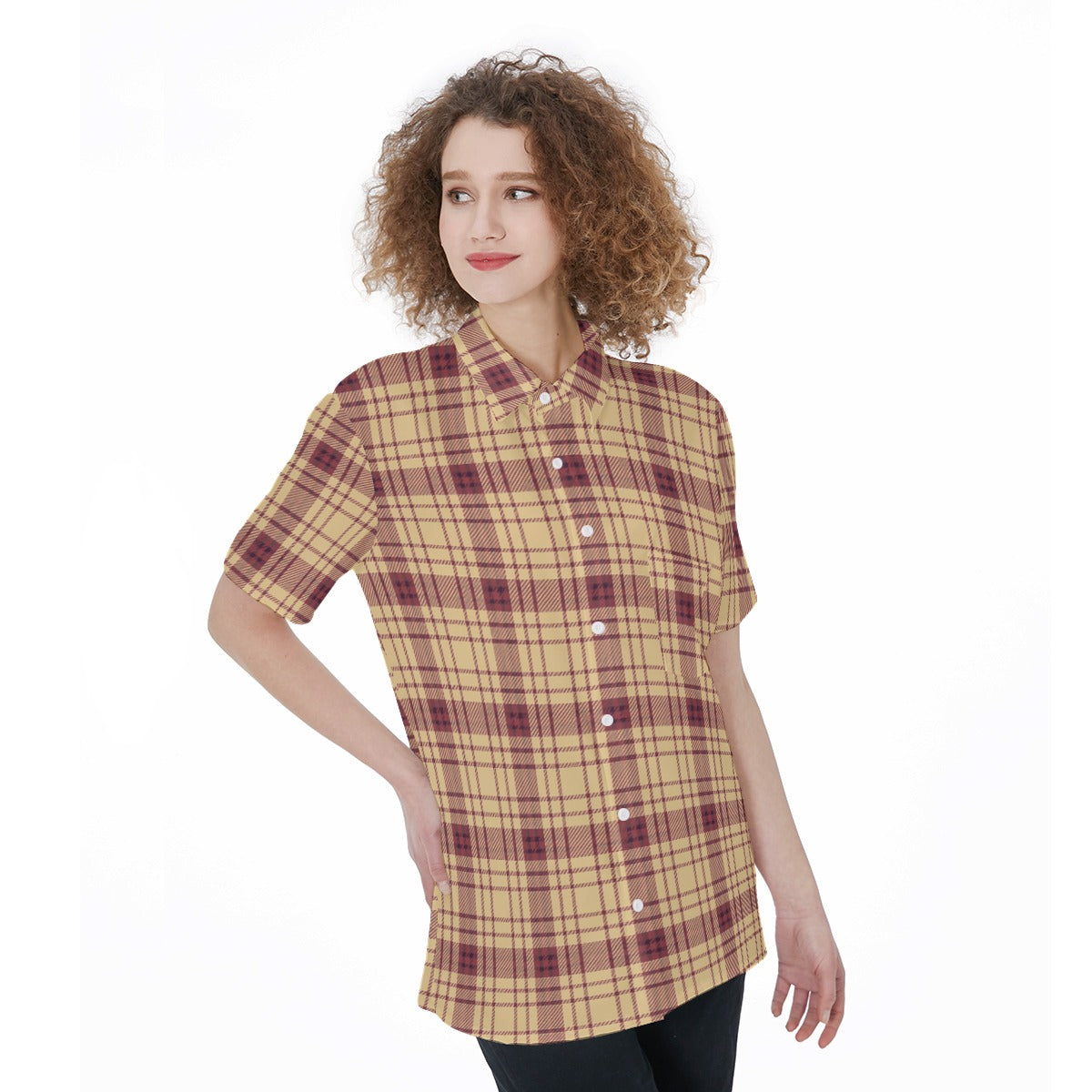 college tartan plaid women shirt women tartan plaid fashion