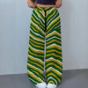 Green Bay Football Yellow Green Women’s Casual Pants 230GSM – Game Day Streetwear – casual fan outfit, sportswear style, image 1.0
