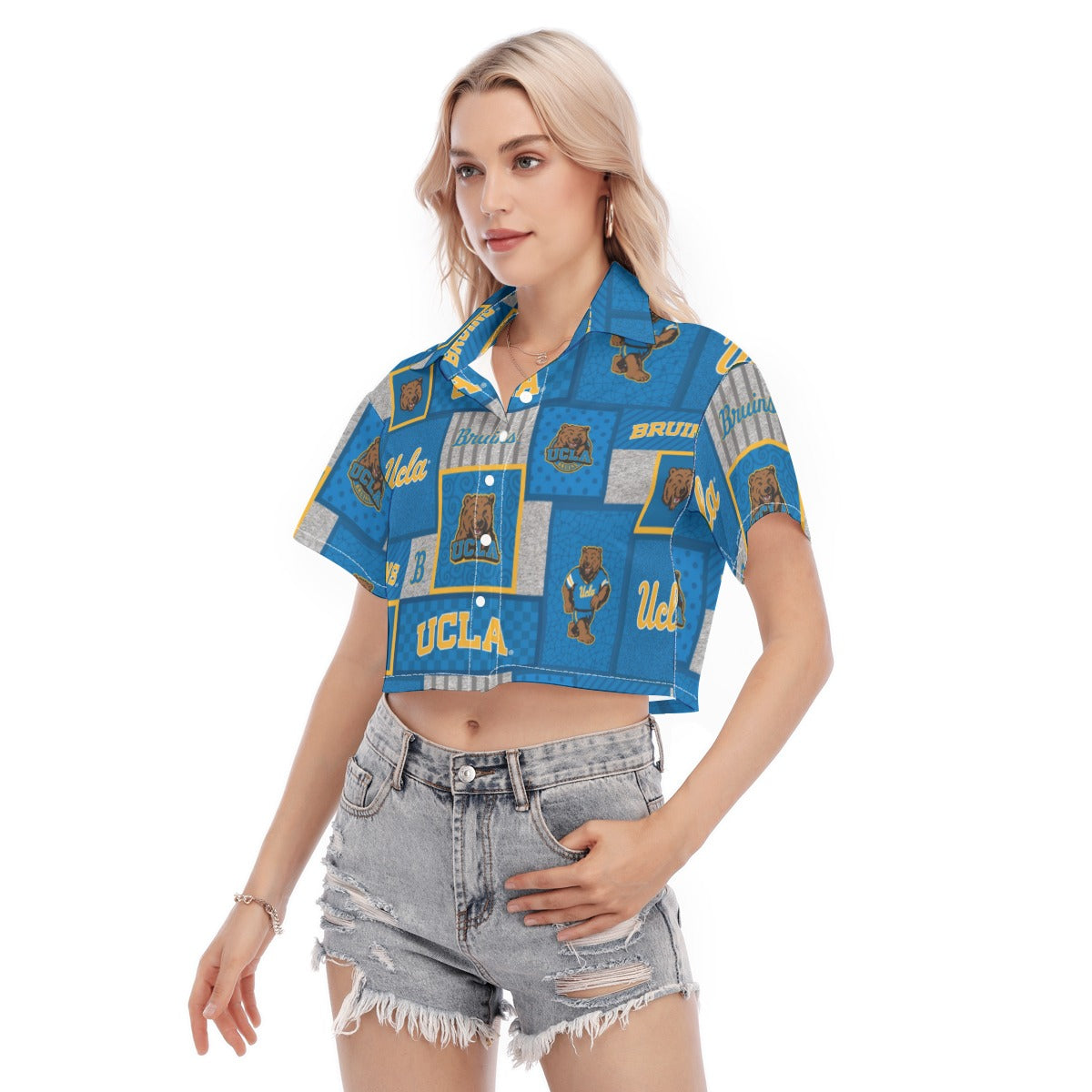 UCLA Bruins Women's Cropped Shirt